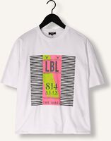 Witte ALIX THE LABEL T-shirt LADIES KNITTED TRAVEL T-SHIRT Witte ALIX THE LABEL T-shirt LADIES KNITTED TRAVEL T-SHIRT - medium