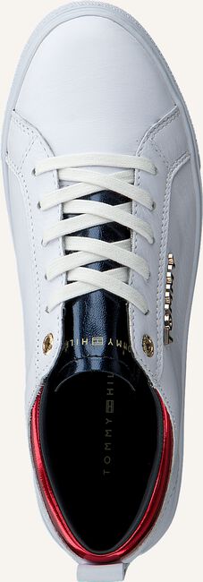Witte TOMMY HILFIGER Lage sneakers CITY SNEAKER METALLIC Witte TOMMY HILFIGER Lage sneakers CITY SNEAKER METALLIC - large