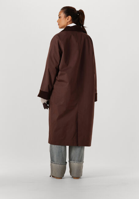 Bruine NEO NOIR Mantel ANNELI CORD COAT - large