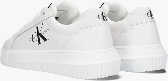 Witte CALVIN KLEIN Lage sneakers CHUNKY CUPSOLE LAC UP DAMES - large