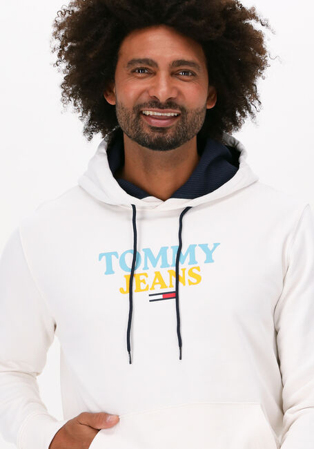 Gebroken wit TOMMY JEANS Sweater TJM ENTRY HOODIE - large