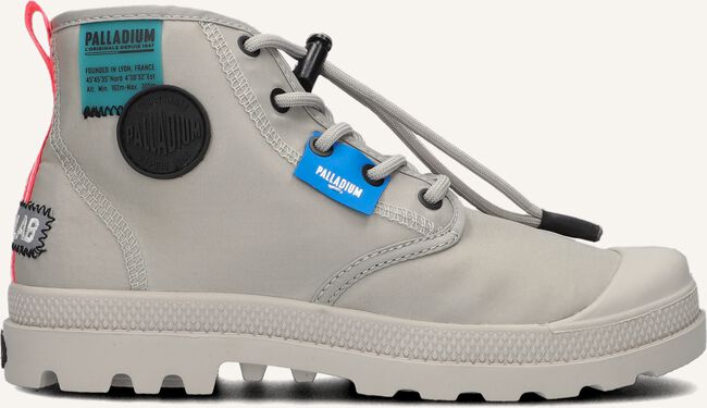 Grijze PALLADIUM Hoge sneakers OVERLAB NEON PAMPA K Grijze PALLADIUM Hoge sneakers OVERLAB NEON PAMPA K - large