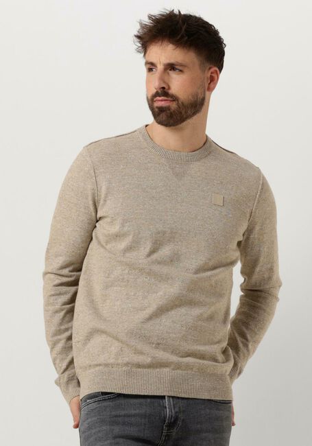 Beige BUTCHER OF BLUE Trui LT CLIFDEN CREW - large