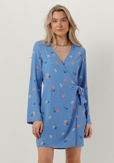 Blauwe ENVII Mini jurk ENLIME LS VN DRESS - large