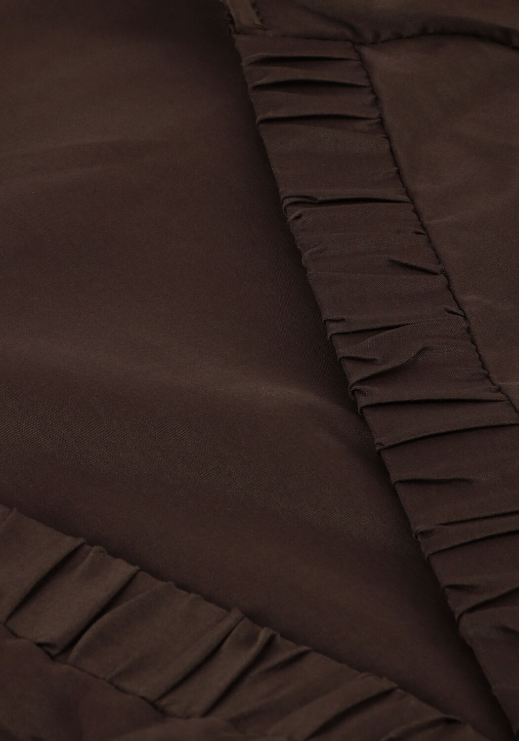 Bruine NEO NOIR Maxi jurk ILLANA POPLIN DRESS - large