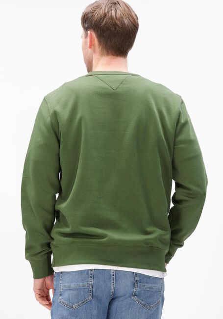 Olijf TOMMY HILFIGER Sweater TOMMY LOGO SWEATSHIRT - large