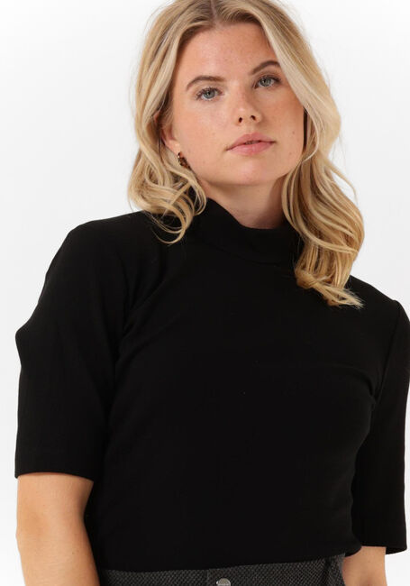 Zwarte VANILIA Top RIB COL BASE - large