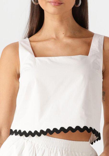 Witte NOTRE-V Top NV-FRANCINE - large