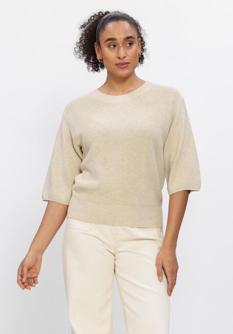 Zand NUKUS Trui WINNIE PULLOVER LUREX - large