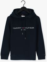 Donkerblauwe TOMMY HILFIGER Sweater HERITAGE HILFIGER HOODIE LS