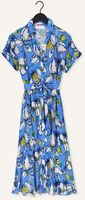 Blauwe POM AMSTERDAM Midi jurk LYNN LILY Blauwe POM AMSTERDAM Midi jurk LYNN LILY - medium