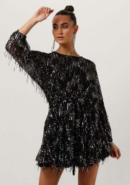 Zwarte IBANA Mini jurk FROSTY - large