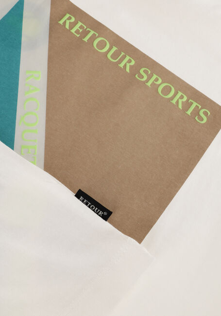 Gebroken wit RETOUR T-shirt VES 1  - large