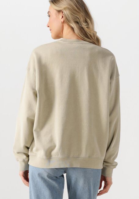 Beige MY ESSENTIAL WARDROBE Trui DIEGOMW LOGO EMB. SWEAT - large