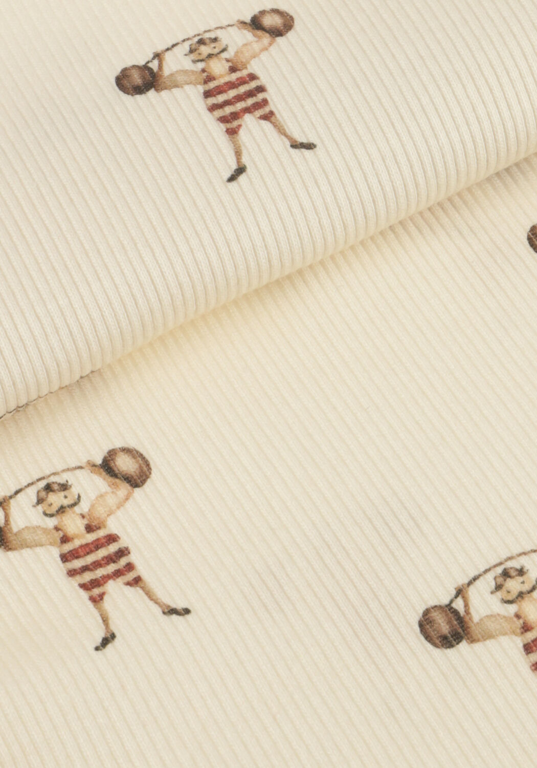 Creme LIL' ATELIER Rompers NBMLAVO ENK LS SLIM BODY LIL - large