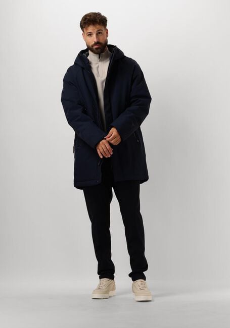Donkerblauwe KRAKATAU Parka's QM483 - large