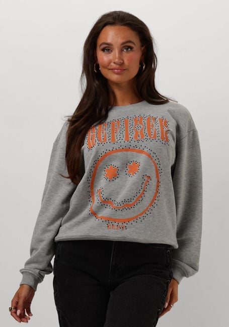Grijze REFINED DEPARTMENT Sweater JANE - large