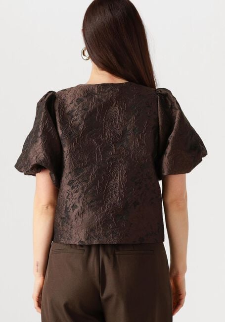 Bruine NEO NOIR Blouses AISA BROCADE BLOUSE - large