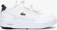Witte LACOSTE Lage sneakers T-CLIP K - medium