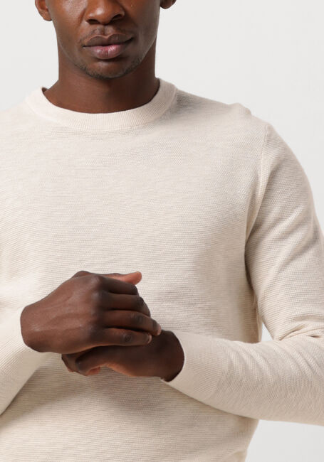 Ecru PROFUOMO Trui PULLOVER CREW NECK - large