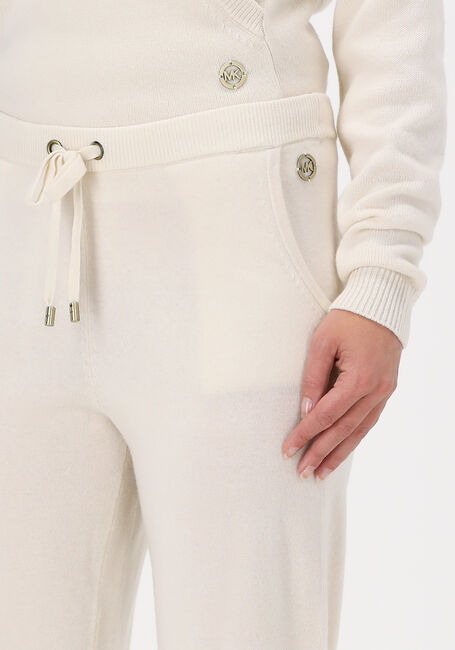 Ecru MICHAEL KORS Joggingbroek WOOL BLEND JOGGER - large