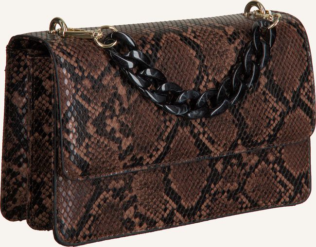 Bruine BECKSONDERGAARD Schoudertas SNAKE MAYA BAG Bruine BECKSONDERGAARD Schoudertas SNAKE MAYA BAG - large