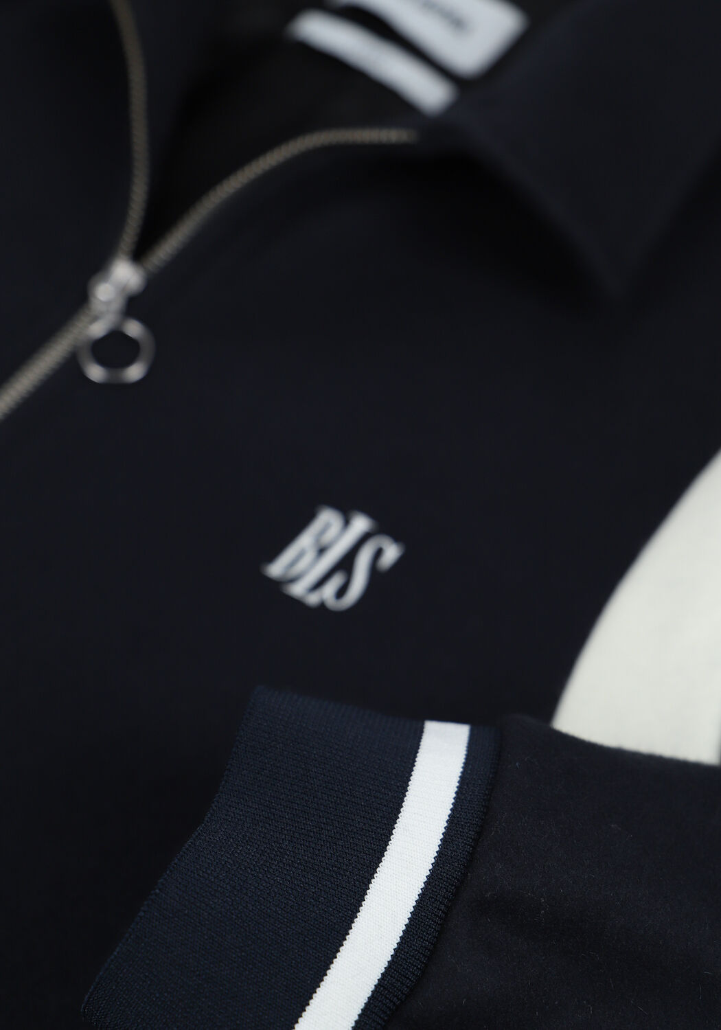 Donkerblauwe BLS HAFNIA Jack BLS BASEBALL COLLEGE JACKET - large