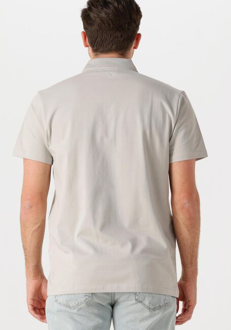 Lichtgrijze PURE PATH Polo REGULAR FIT POLO SS T-SHIRTS - large