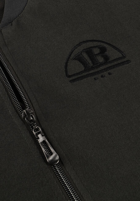 Donkergrijze INDIAN BLUE JEANS Vest JACKET PEACHED - large