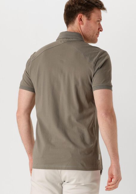 Groene CAST IRON Polo SHORT SLEEVE POLO FINE PIQUE ESSENTIAL - large