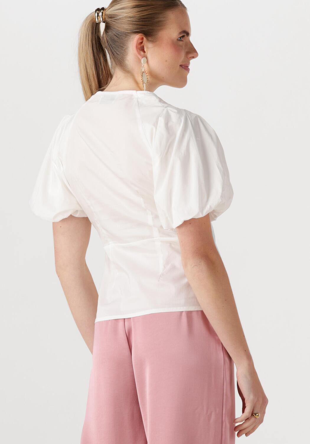 NEO NOIR Dames Blouses Irina Poplin Blouse Wit