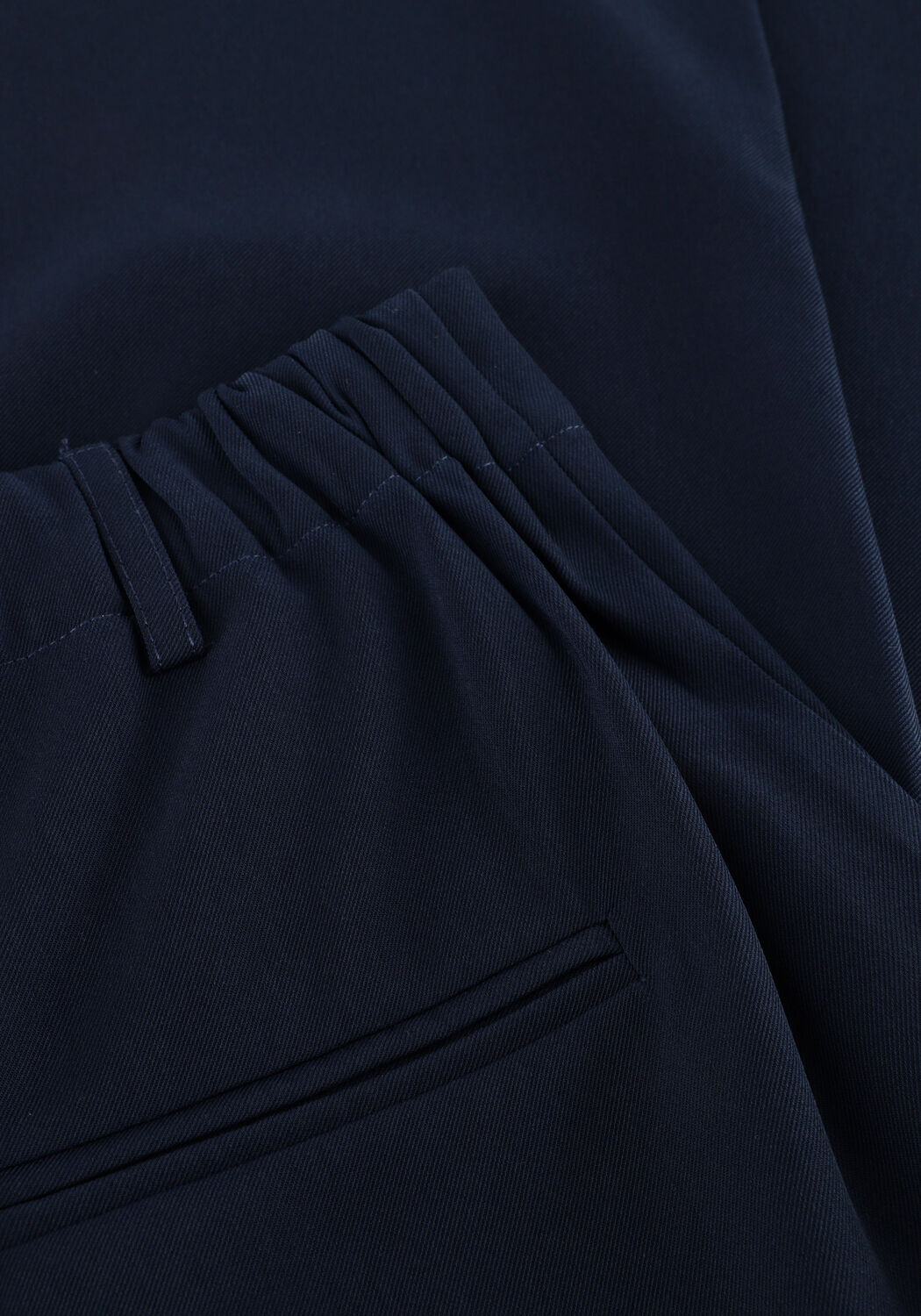 Donkerblauwe YDENCE Wijde broek PANTS SOLANGE - large