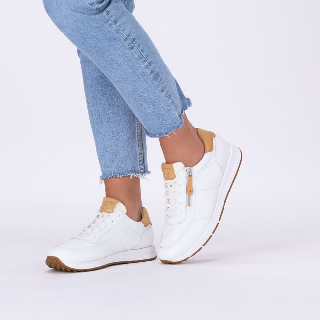 Witte PAUL GREEN Lage sneakers 4085 Witte PAUL GREEN Lage sneakers 4085 - large