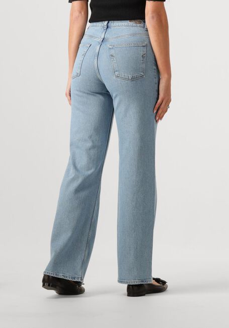 Lichtblauwe SELECTED FEMME Wide jeans SLFALICE-N HW WIDE LON - large