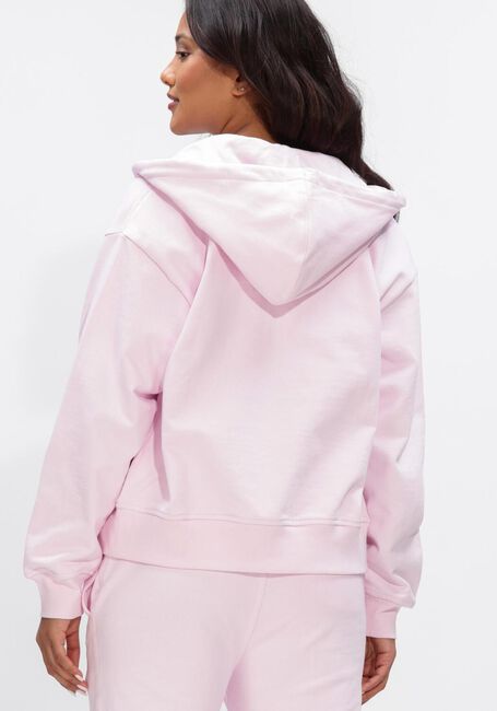 Roze CALVIN KLEIN Truien/vesten ARCHIVE LOGO FRENCH TERRY FZ HOO - large