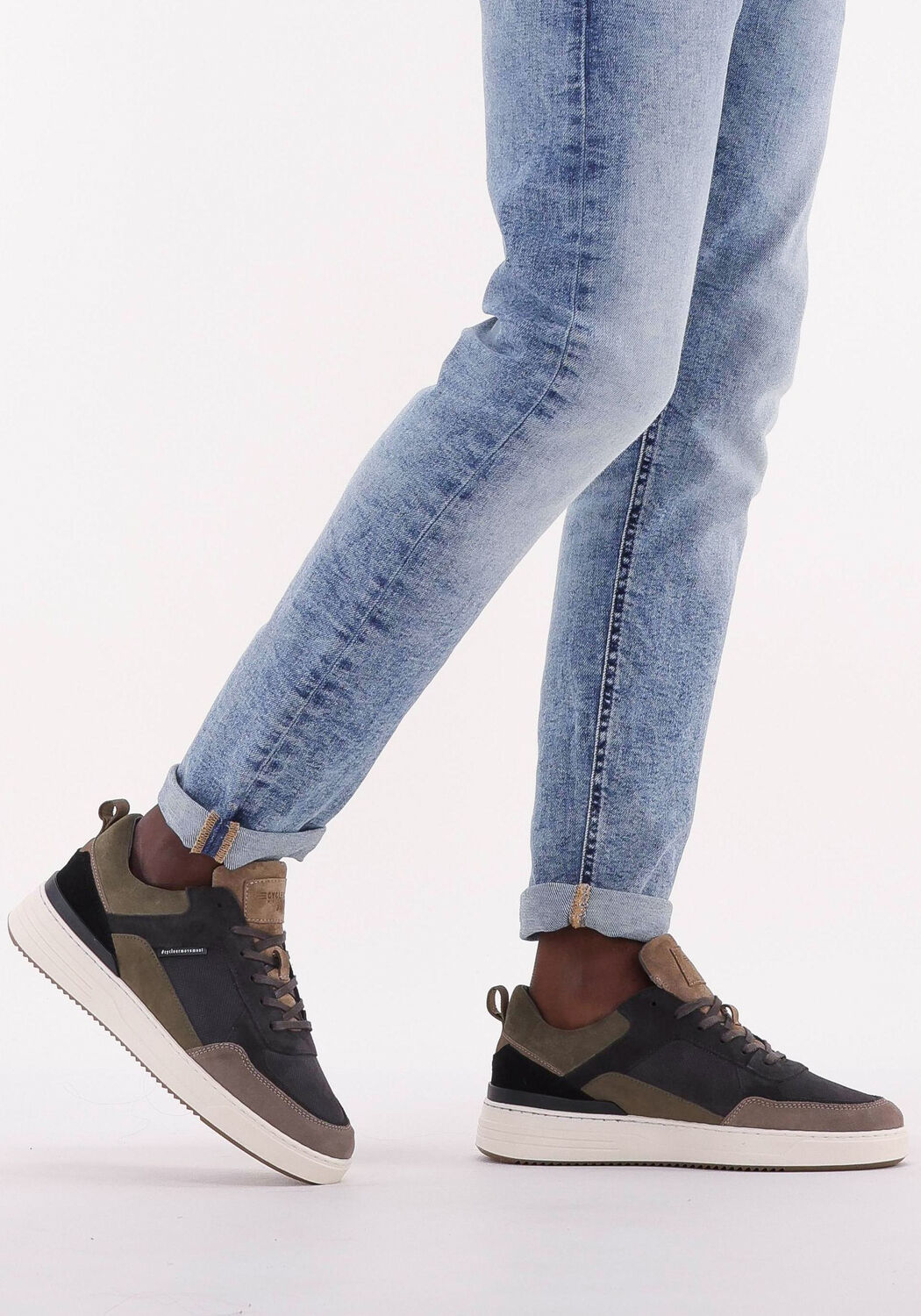 Grijze CYCLEUR DE LUXE Lage sneakers COMMUTER - large