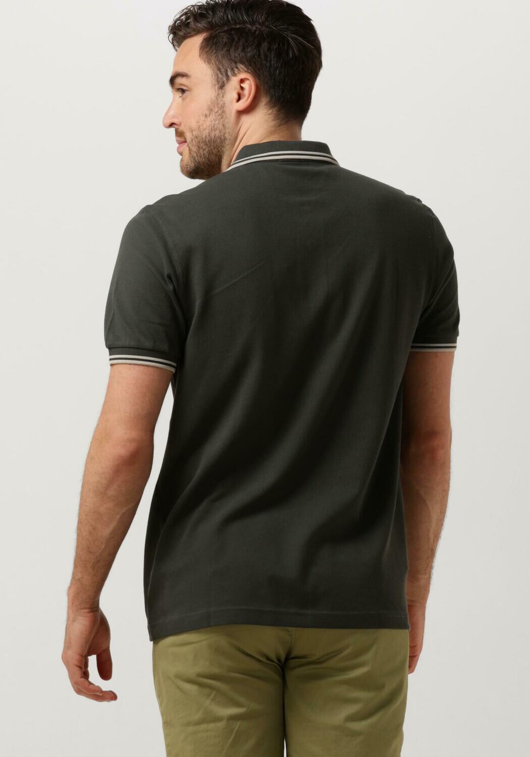 FRED PERRY Heren Polo's & T-shirts The Twin Tipped Shirt Groen