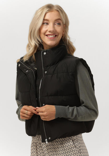 Zwarte LEVETE ROOM Bodywarmer LR-GIBELLA 19 WAISTCOAT - large