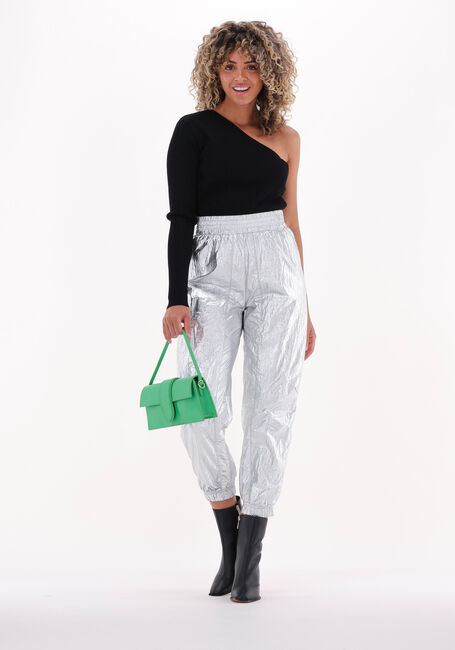 Zwarte CO'COUTURE Tops & T-shirts BADU ASYM RIB KNIT - large