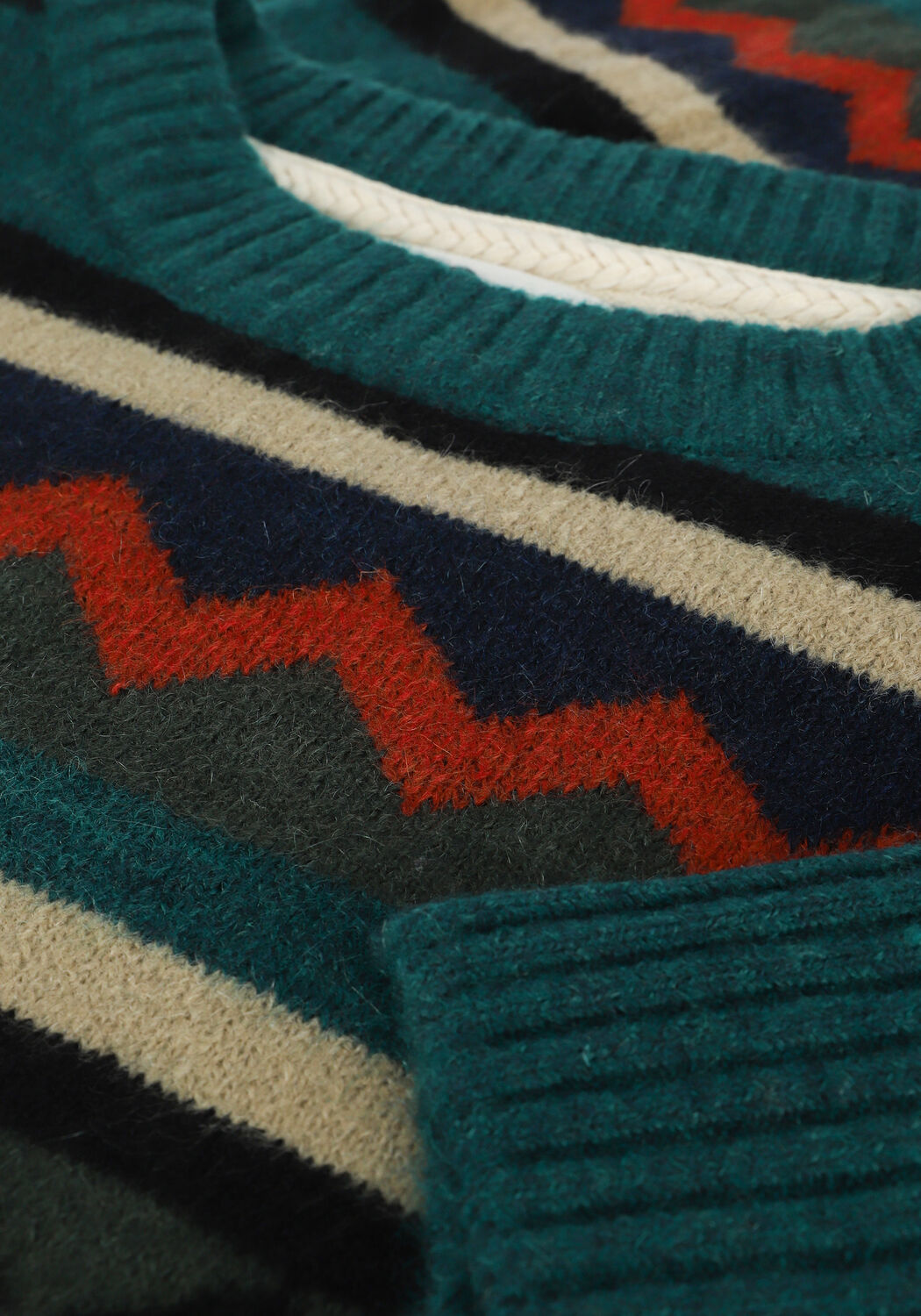 Multi ANERKJENDT Trui AKSUNE JACQUARD INKA KNIT - large