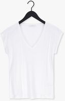 Witte BY-BAR T-shirt MILA LINEN TOP