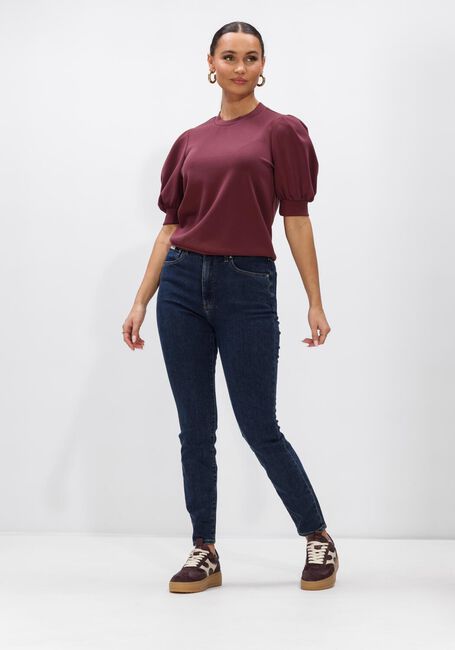 Donkerblauwe CALVIN KLEIN Slim fit jeans HIGH RISE SKINNY - large