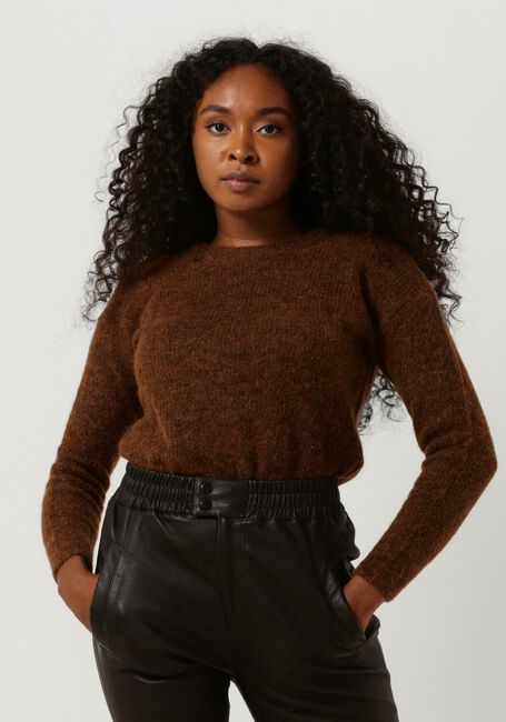 Bruine MY ESSENTIAL WARDROBE Trui THE KNIT PULLOVER - large