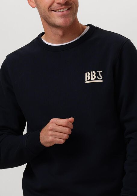 Donkerblauwe BUTCHER OF BLUE Sweater ARMY 13 CREW - large