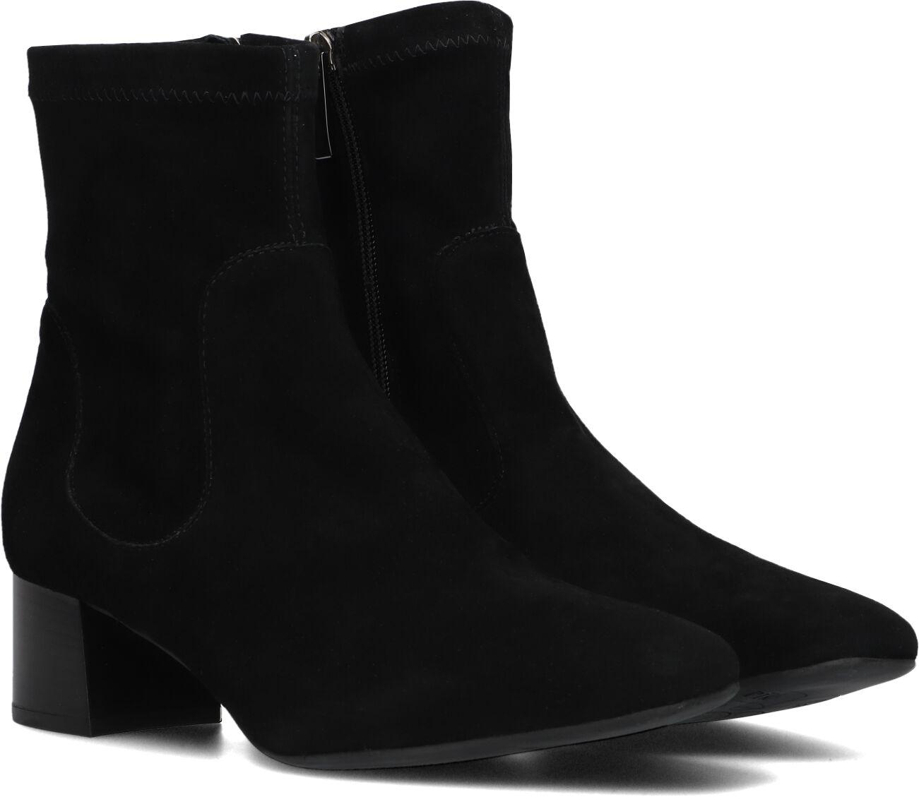 Peter Kaiser Tialda Enkellaarsjes Enkelboots met rits Dames Zwart