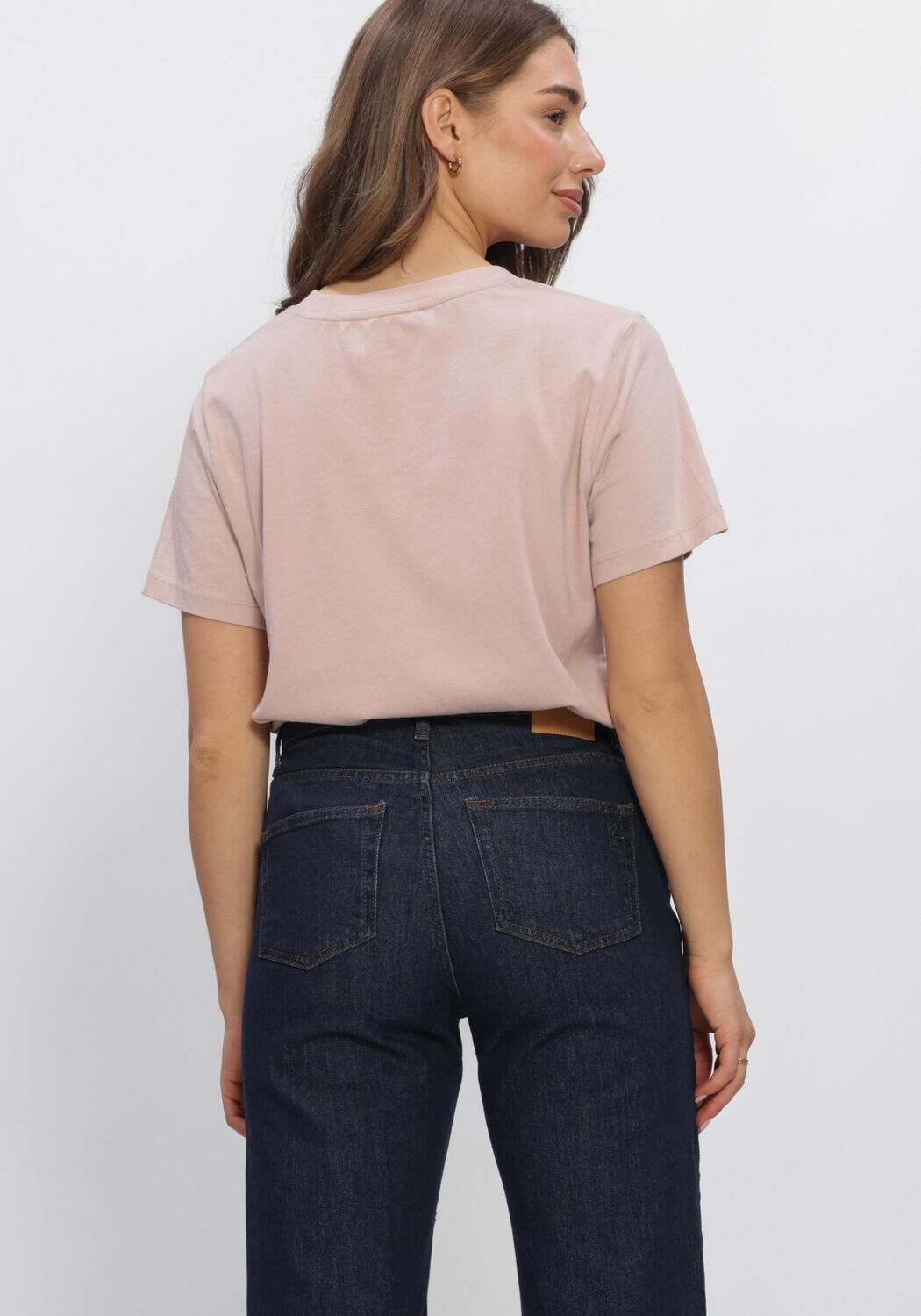 Lichtroze MY ESSENTIAL WARDROBE T-shirt SEATTLEMW LOGO EMB. TEE - large