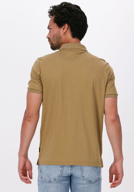 Olijf CALVIN KLEIN Polo LIQUID TOUCH SLIM POLO - large