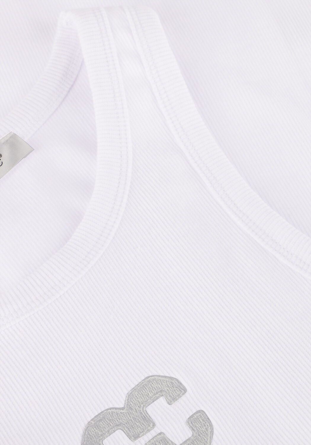 Witte CO'COUTURE Top SAHARACC EMBROIDERY TANK TOP - large