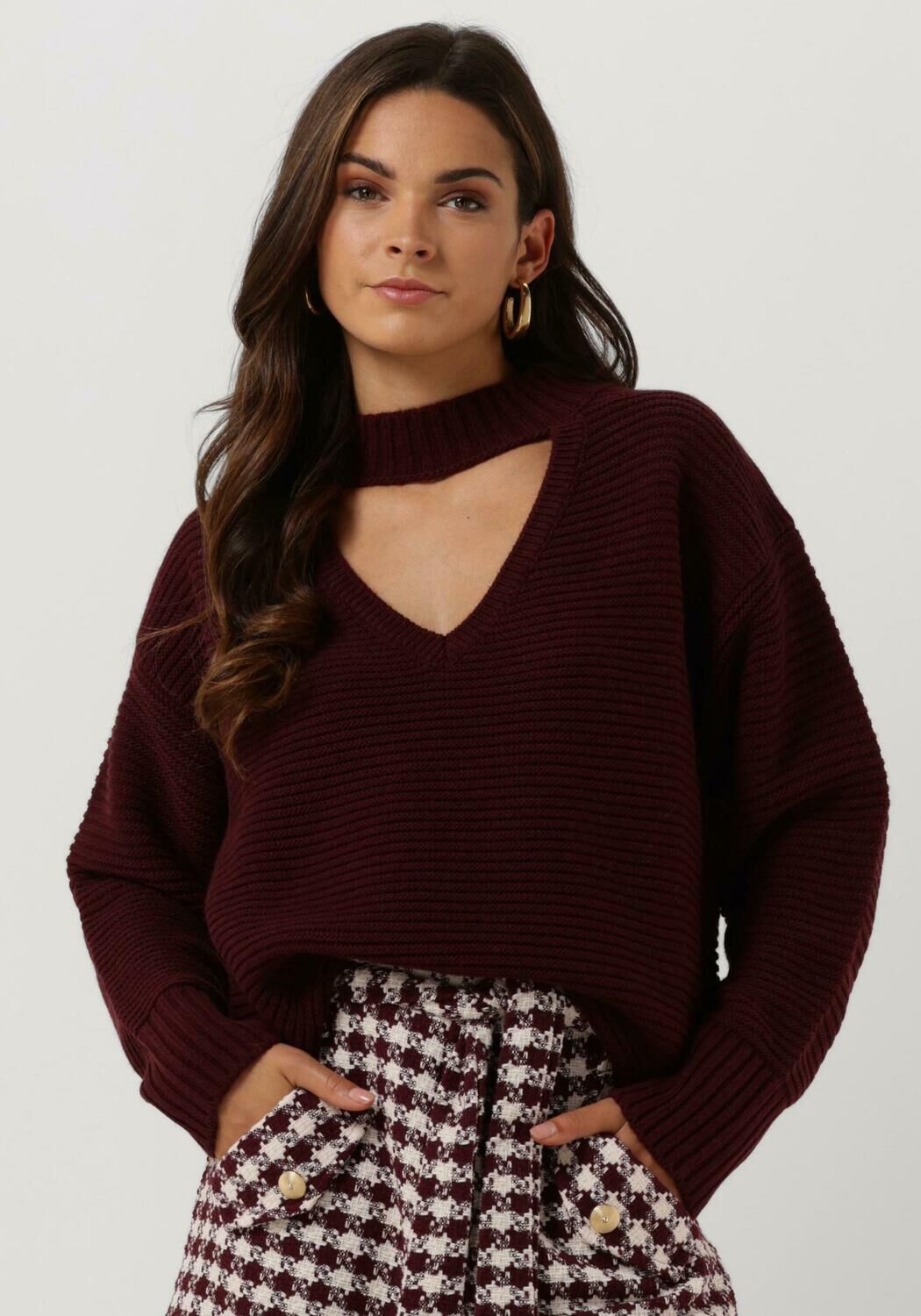 Bordeaux shop trui dames