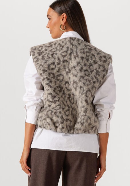 Multi BY-BAR Gilet MAGGIE SLEEVELESS LEO JACKET - large